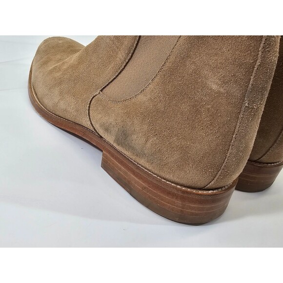 ORO The Classic Men\'s Size 13 Tan Chelsea Boots Calf Suede Pull On Ankle Booties main image 11